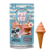Сладолед за кучета Pup Ice Waffle Cones  2 броя фунийки с Ягода
